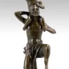 Vienna Bronze Satyr/ Baby Sitting On Devils Shoulders - Bergmann