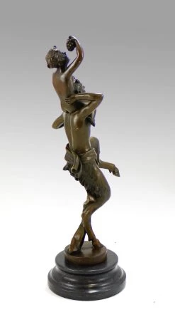 Vienna Bronze Satyr/ Baby Sitting On Devils Shoulders - Bergmann -Salvador Dali Shop 106 559300a3d95a35