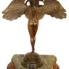 Large Erotic Angel Woman On Marble Base Signed A.A. Weinman