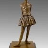 Bronze Sculpture Little Dancer Of Fourteen Years - Sign. Edgar Degas
