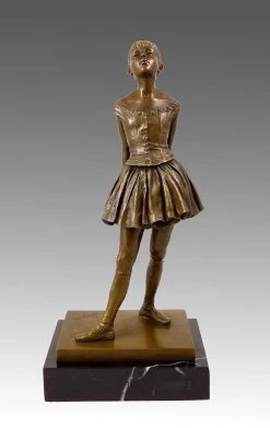 Bronze Sculpture Little Dancer Of Fourteen Years - Sign. Edgar Degas
