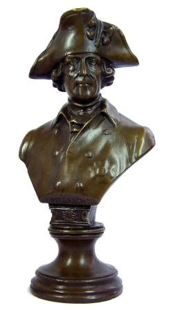 Frederick II. The Great Bronze Bust Statue - Signed -Salvador Dali Shop 141 459300a527d9f0