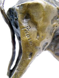 Picasso Bull Bronze Sculpture- Abstract Bull After Picasso -Salvador Dali Shop 146 359300a545dff9
