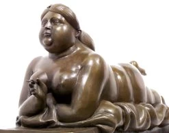 Modern Art Bronze - XXL Smoking Woman Signed Botero 8 Modern Art Bronze - XXL Smoking Woman Signed Botero -Salvador Dali Shop 159 359300a5a89687