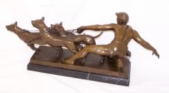 Art Deco Bronze Statue - The Release - Signed Alex Kelety -Salvador Dali Shop 178 459300a650eb20