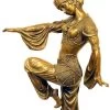 Art Deco Bronze - Harlekin Dancer On Marble - D.H. Chiparus