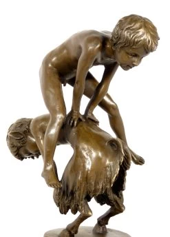 Perfect Art Nouveau Bronze Statue - The Leapfrog - Signed -Salvador Dali Shop 199 459300a6c19f39