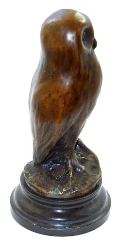 Animal Bronze - Smart Owl - On Marble-base - Francois Pompon -Salvador Dali Shop 203 459300a6e3603b