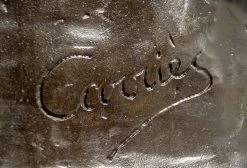 Art Nouveau Bronze Character Head - Faunus - Jean Carries -Salvador Dali Shop 208 459300a73e390d