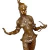 Art Deco Bronze Dancer Statue - G. Schmidt - Cassel (Snake Charmer)