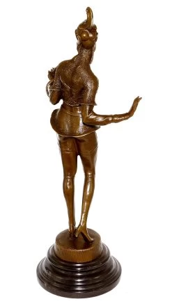 Art Deco Bronze Dancer Statue - G. Schmidt - Cassel (Snake Charmer) -Salvador Dali Shop 20 559300c1bd09c0