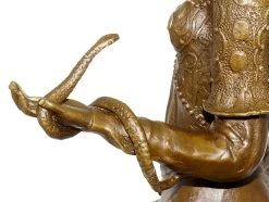 Art Deco Bronze Dancer Statue - G. Schmidt - Cassel (Snake Charmer) -Salvador Dali Shop 20 659300c1beafd9