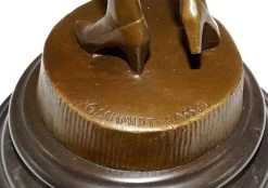 Art Deco Bronze Dancer Statue - G. Schmidt - Cassel (Snake Charmer) -Salvador Dali Shop 20 759300c1c0ff95