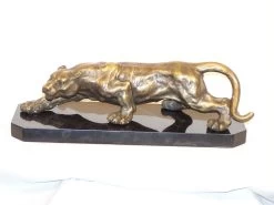 Creeping Panther - Stunning Animal Bronze - On Marble Base 9 Creeping Panther - Stunning Animal Bronze - On Marble Base -Salvador Dali Shop 211 459300a7591e22
