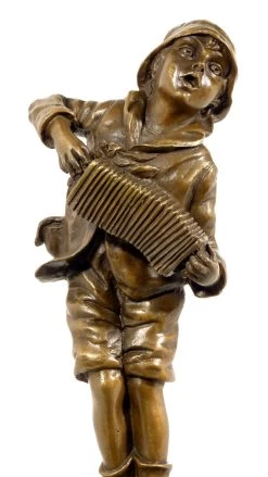 Art Deco Bronze Statue - Lazzarone - Signed Chiparus -Salvador Dali Shop 214 559300a777ea72