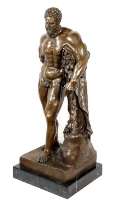 Greek Mythology Bronze Statue - FARNESE HERCULES - Signed Glycon 8 Greek Mythology Bronze Statue - FARNESE HERCULES - Signed Glycon -Salvador Dali Shop 219 359300a7977f2b