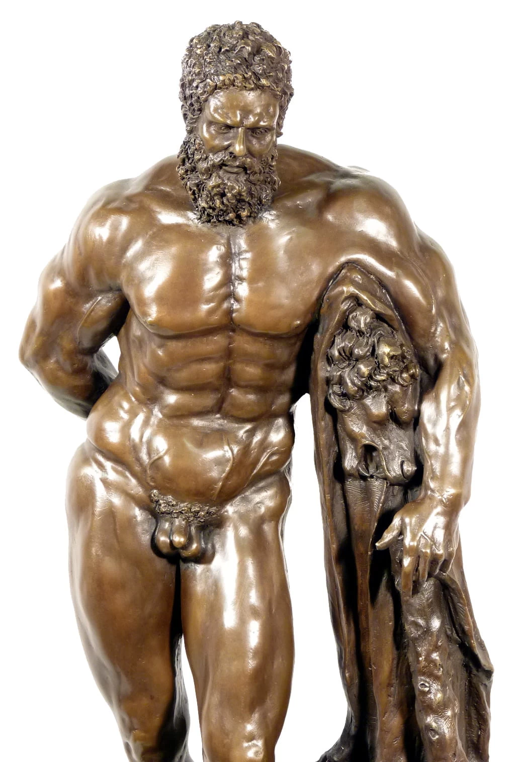 Greek Mythology Bronze Statue - FARNESE HERCULES - Signed Glycon 6 Greek Mythology Bronze Statue - FARNESE HERCULES - Signed Glycon - Image 6