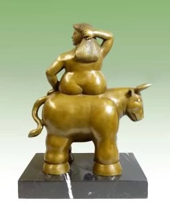 Modernist Sculpture - Rapto De Europe - By Fernando Botero -Salvador Dali Shop 226 459300a7c45f83