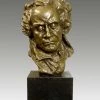 Giant Bronze Bust - Ludwig Van Beethoven - Signed A. Pina