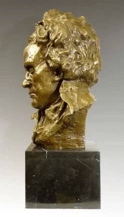 Giant Bronze Bust - Ludwig Van Beethoven - Signed A. Pina -Salvador Dali Shop 242 459300a839ecec