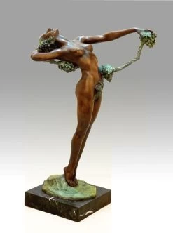 Large Bronze Sculpture - The Vine (1921) - Harriet Frishmuth
