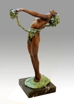 Large Bronze Sculpture - The Vine (1921) - Harriet Frishmuth -Salvador Dali Shop 247 359300a857a653