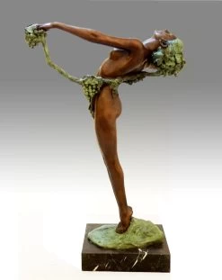 Large Bronze Sculpture - The Vine (1921) - Harriet Frishmuth -Salvador Dali Shop 247 559300a85a4e18