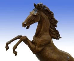Large Dynamic Bronze Sculpture - Wild Stallion - Signed Milo -Salvador Dali Shop 249 359300a8681959