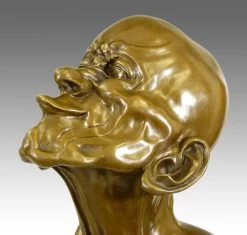 Modern Art Bronze- Character Head, After Franz Xaver Messerschmidt -Salvador Dali Shop 251 759300a8755e9f