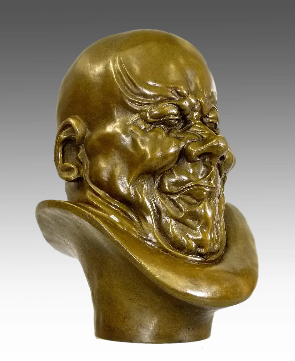 Franz Xaver Messerschmidt- Arch Villain- Bronze Sculpture 2 Franz Xaver Messerschmidt- Arch Villain- Bronze Sculpture - Image 2