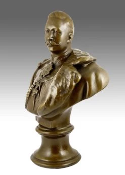 William II. - German Emperor Bronze Bust Statue Signed 6 William II. - German Emperor Bronze Bust Statue Signed -Salvador Dali Shop 263 359300a8ce318f
