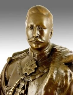 William II. - German Emperor Bronze Bust Statue Signed 7 William II. - German Emperor Bronze Bust Statue Signed -Salvador Dali Shop 263 459300a8d05ccd