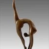 Modern Art Bronze Sculpture Jointed Nude Dancer From Milo