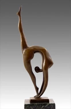 Modern Art Bronze Sculpture Jointed Nude Dancer From Milo