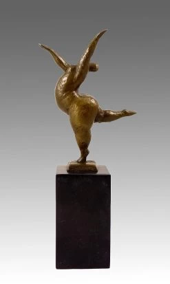 Modern Art Bronze Sculpture Balancing Nude Dancer From Milo -Salvador Dali Shop 274 459300a919fa7d