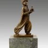 Stunning Art Deco Bronze - Oriental Waiter - Signed F. Preiss