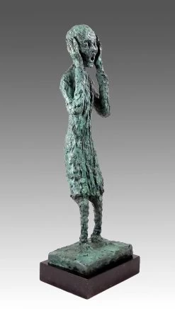 Hommage To Edvard Munch - The Scream - Casted In Bronze -Salvador Dali Shop 298 359300aa0e6e0d