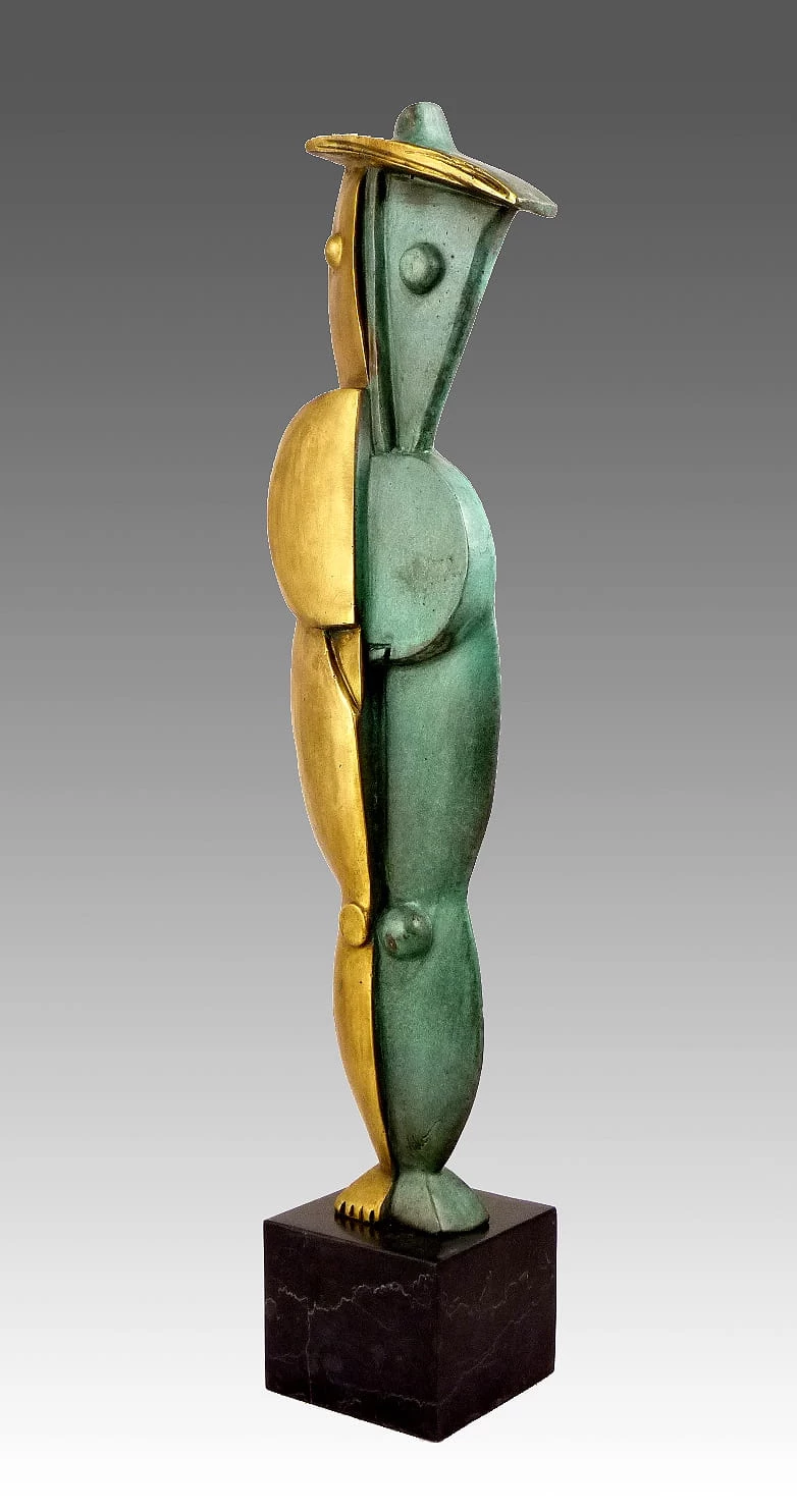 Extraordinary Modern Art Abstract Sculpture Signed Milo 2 Extraordinary Modern Art Abstract Sculpture Signed Milo - Image 2