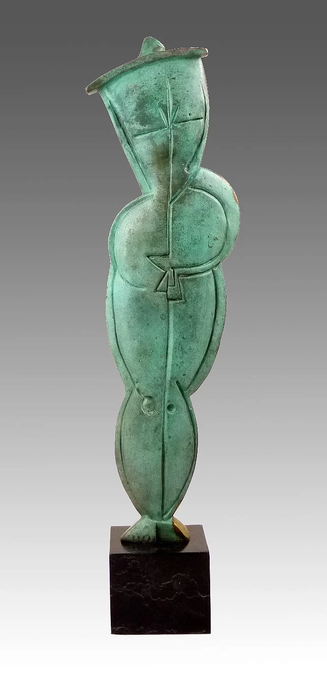 Extraordinary Modern Art Abstract Sculpture Signed Milo 3 Extraordinary Modern Art Abstract Sculpture Signed Milo - Image 3