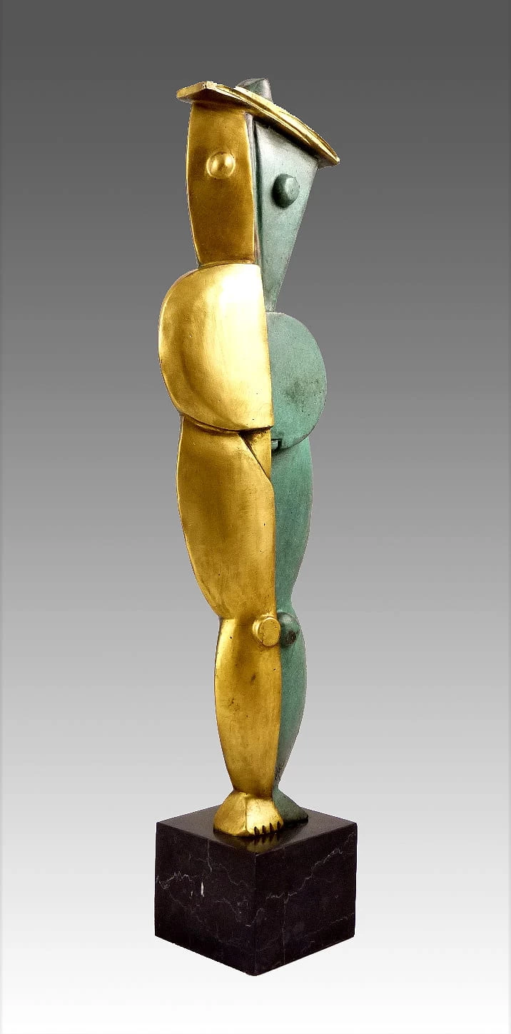 Extraordinary Modern Art Abstract Sculpture Signed Milo 4 Extraordinary Modern Art Abstract Sculpture Signed Milo - Image 4