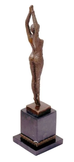 Art Deco Bronze Dancer From D.H. Chiparus "Starfish", Signed -Salvador Dali Shop 29 459300a184fa64