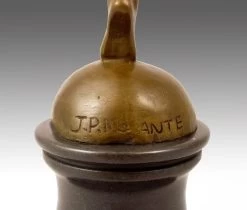 Art Deco Bronze Dancer On Marble Base - By J.P. Morante -Salvador Dali Shop 2 659300a9069fbf