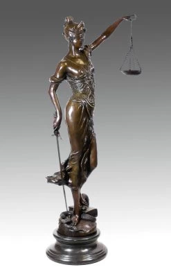 Mythology Bronze Sculpture - Lady Justice - Signed Mayer -Salvador Dali Shop 306 259300aa4717d4