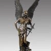 Amazing Large Bronze Sculpture Angel - Paix - From Jules Coutan