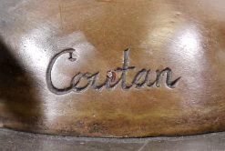 Amazing Large Bronze Sculpture Angel - Paix - From Jules Coutan -Salvador Dali Shop 309 659300aa5e5fcb