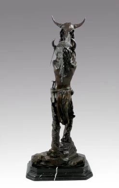 Bronze Sculpture - Native American Chieftain - From Carl Kauba -Salvador Dali Shop 311 459300aa7ebece