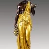 Large Bronze Statue - Hebe - Bertel Thorvaldsen - Goddess Of Youth
