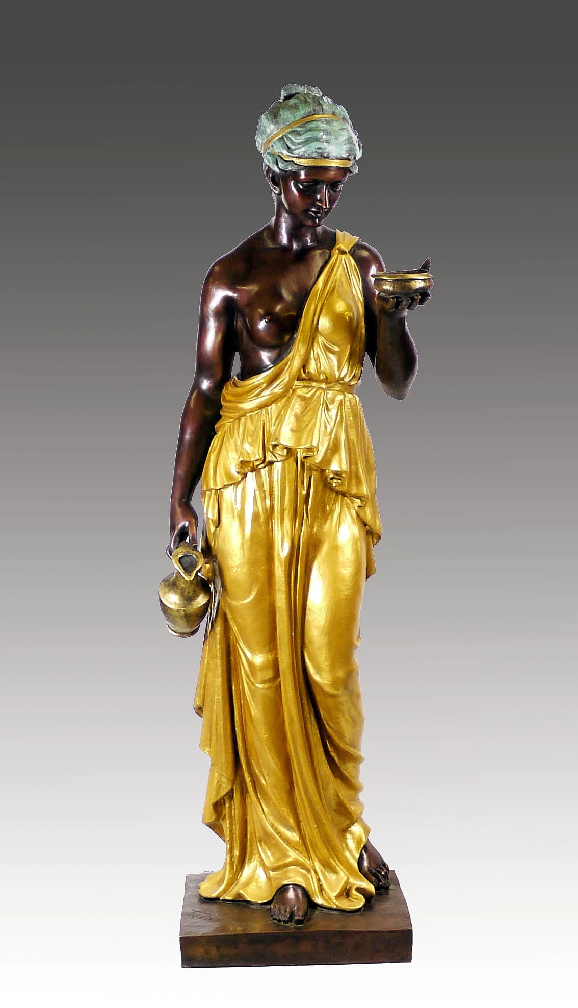 Large Bronze Statue - Hebe - Bertel Thorvaldsen - Goddess Of Youth 1 Large Bronze Statue - Hebe - Bertel Thorvaldsen - Goddess Of Youth