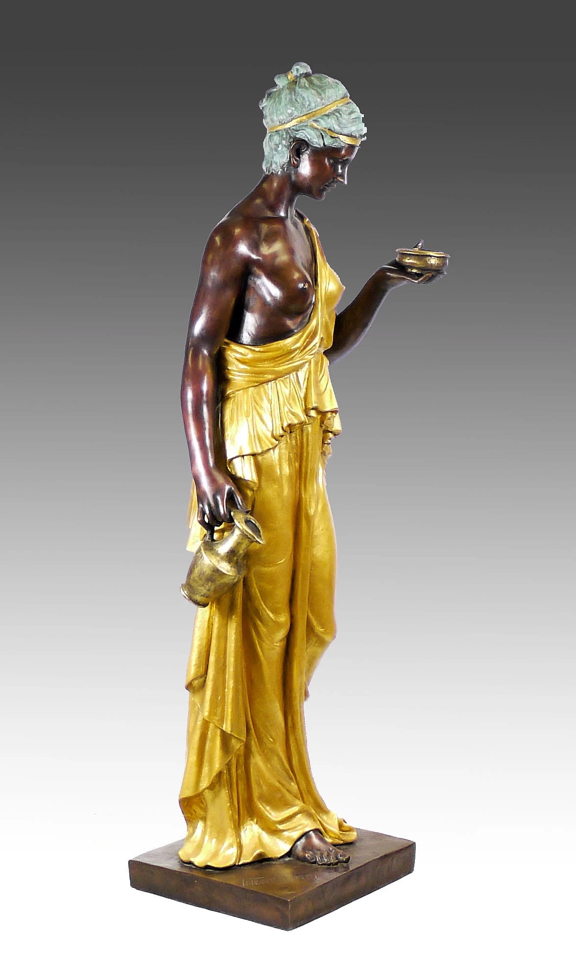 Large Bronze Statue - Hebe - Bertel Thorvaldsen - Goddess Of Youth 2 Large Bronze Statue - Hebe - Bertel Thorvaldsen - Goddess Of Youth - Image 2