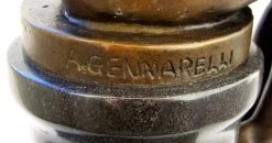 Art Deco Bronze "The Carrier Pigeon" Signed A. Gennarelli -Salvador Dali Shop 31 759300a1960799